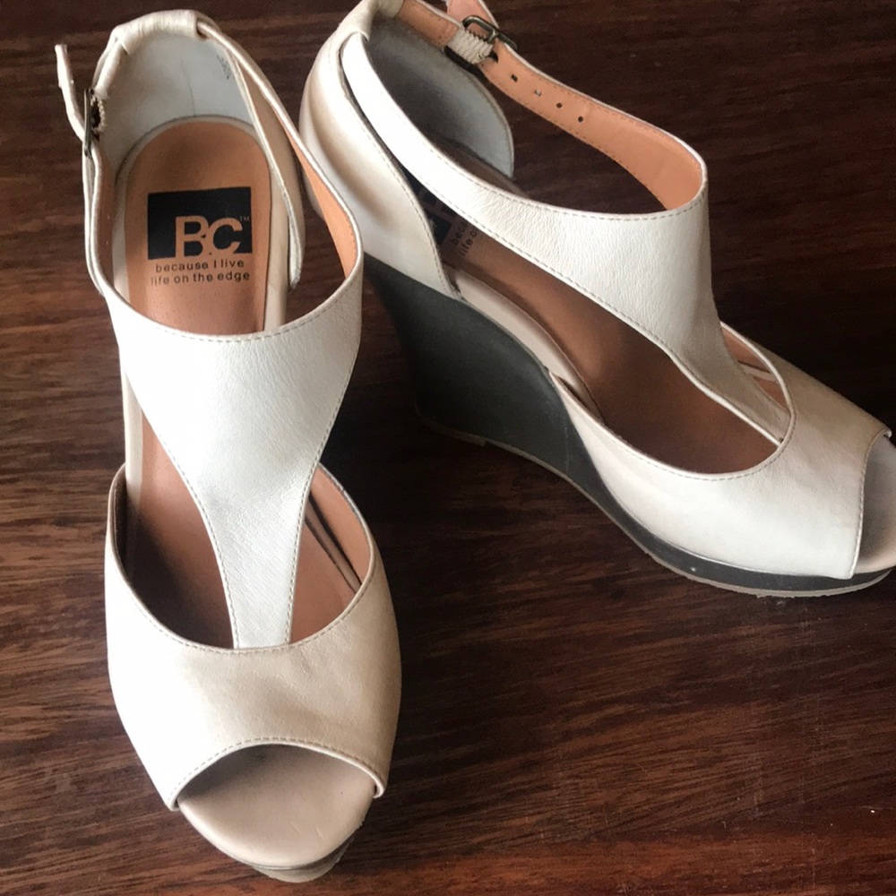 BC wedge heels